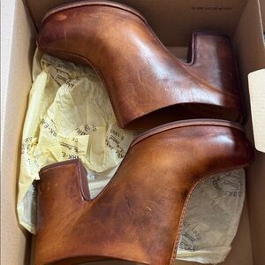 Kork-Ease Tan Leather Mules